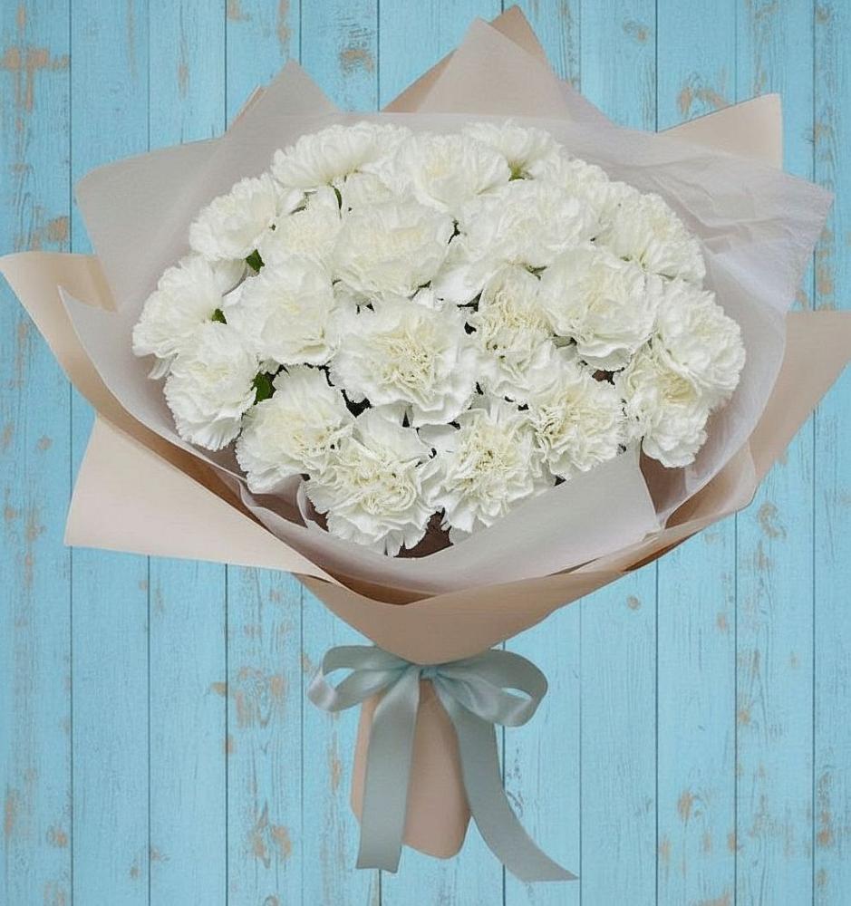 Букет цветов из: Гвоздики в Колобово