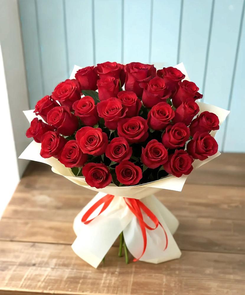 Букет 29 Красных роз в Колобово
