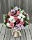 Букет цветов из: Альстромерии, Гвоздики, Розы и Хризантемы в Колобово