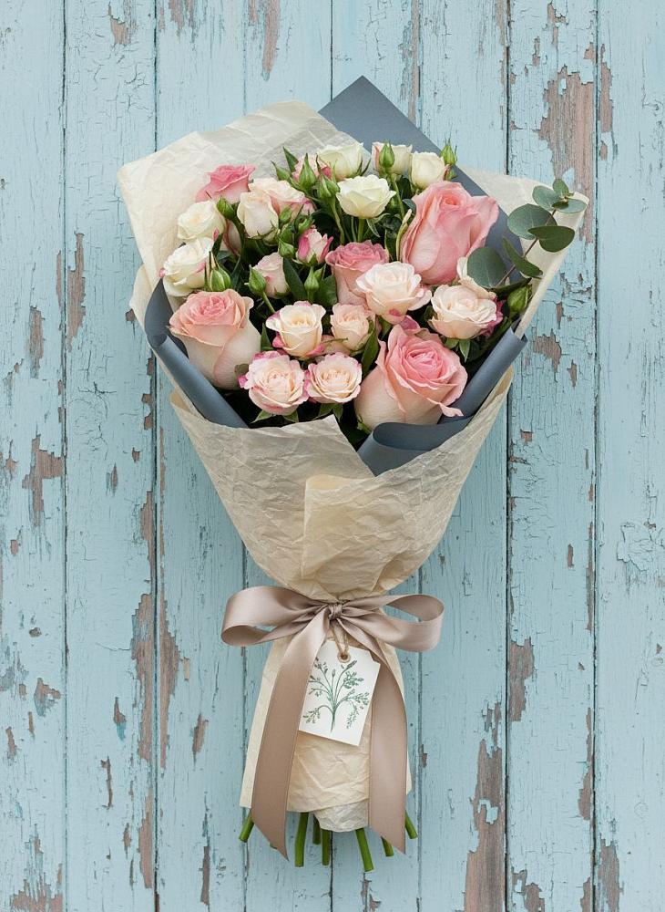 Букет цветов из: Розы в Колобово