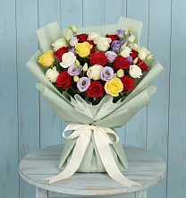 Букет цветов из:  Розы в Колобово
