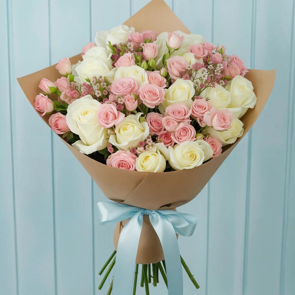 Букет цветов из: Розы в Колобово