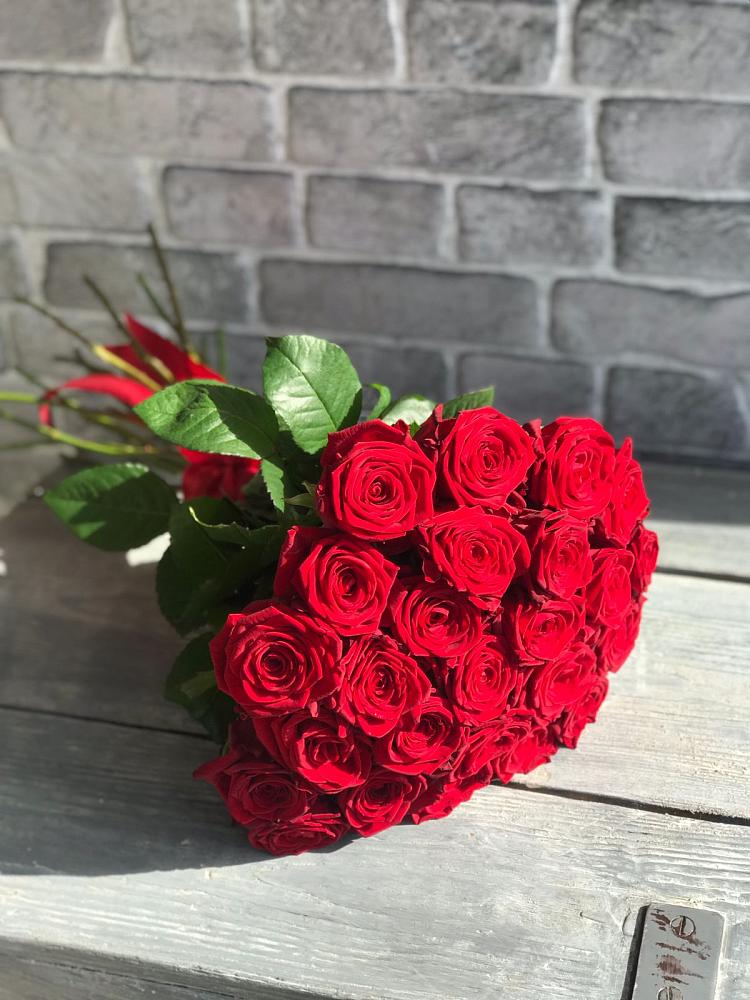 Букет Красные розы Фридом в Колобово