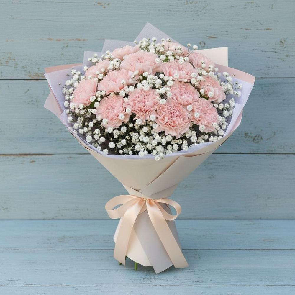 Букет цветов из: Гвоздики в Колобово