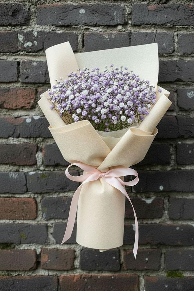 Букет цветов из: Гипсофила в Колобово