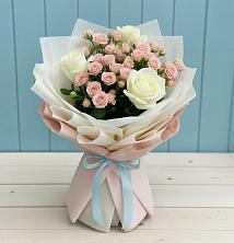 Букет цветов из:  Розы в Колобово