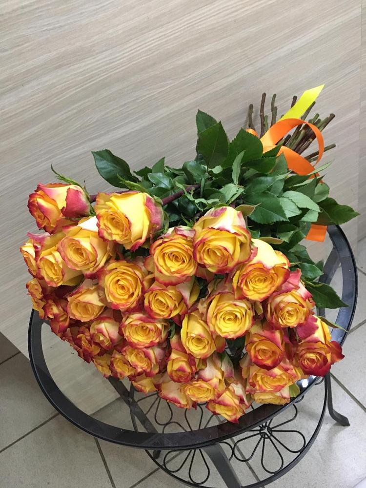 Букет Желтые розы в Колобово