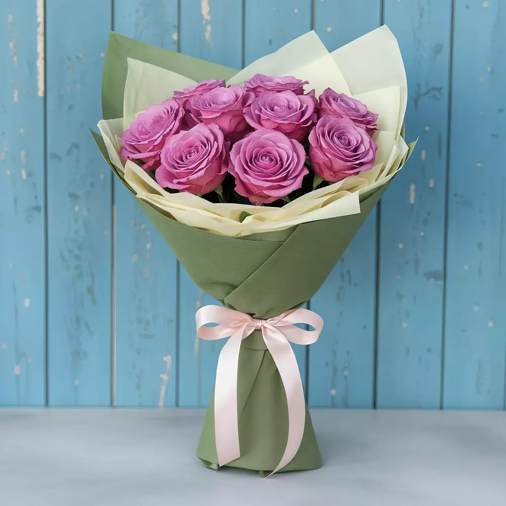 Букет Розы Фёрст Леди в Колобово