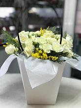 Цветочная композиция из Розы  в Колобово