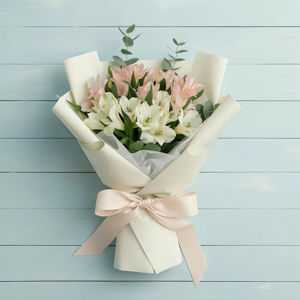 Букет цветов из: Альстромерии в Колобово