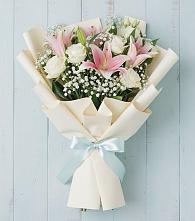 Букет цветов из:  Лилии в Колобово